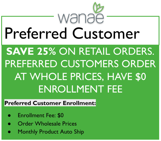 Become a Preferred Customer